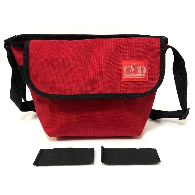 Manhattan Portage(マンハッタンポーテージ)のマンハッタンポーテージ メッセンジャーバッグ XS レッド ショルダーバッグ ナ メンズのバッグ(メッセンジャーバッグ)の商品写真