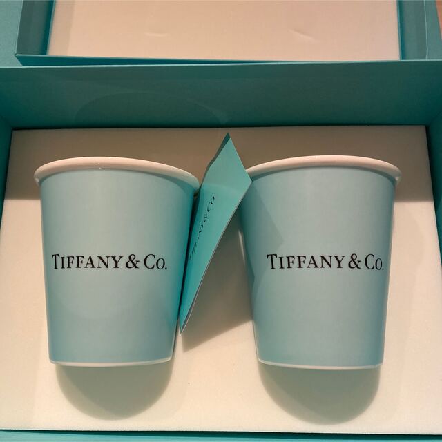 新品未使用ギフトボックス入り♡Tiffanyティファニーマグカップ 新品未使用ギフトボックス入り♡Tiffanyティファニーマグカップ