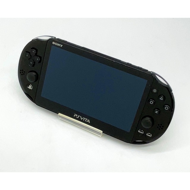 PlayStation Vita(プレイステーションヴィータ)のPlayStation Vita ブラック (PCH2000ZA11)【美品】 エンタメ/ホビーのゲームソフト/ゲーム機本体(家庭用ゲーム機本体)の商品写真