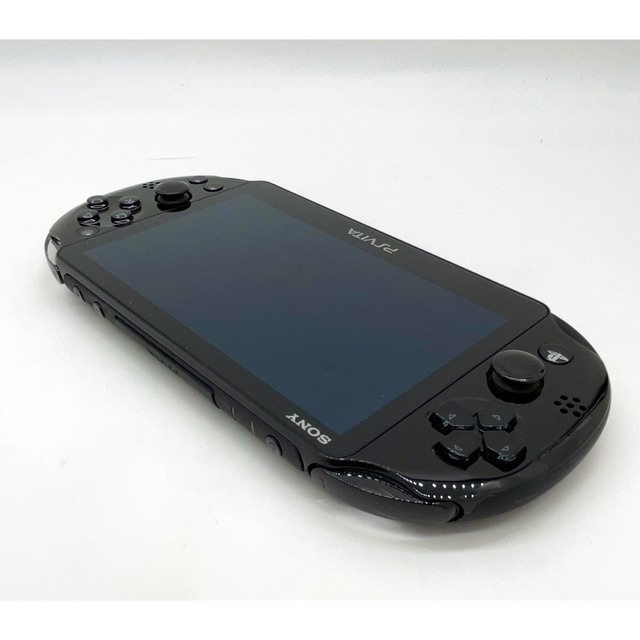 PlayStation Vita(プレイステーションヴィータ)のPlayStation Vita ブラック (PCH2000ZA11)【美品】 エンタメ/ホビーのゲームソフト/ゲーム機本体(家庭用ゲーム機本体)の商品写真