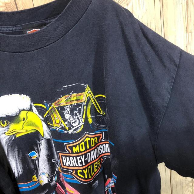 90s Harley Davidson ゆるだぼ デカロゴプリント スウェット