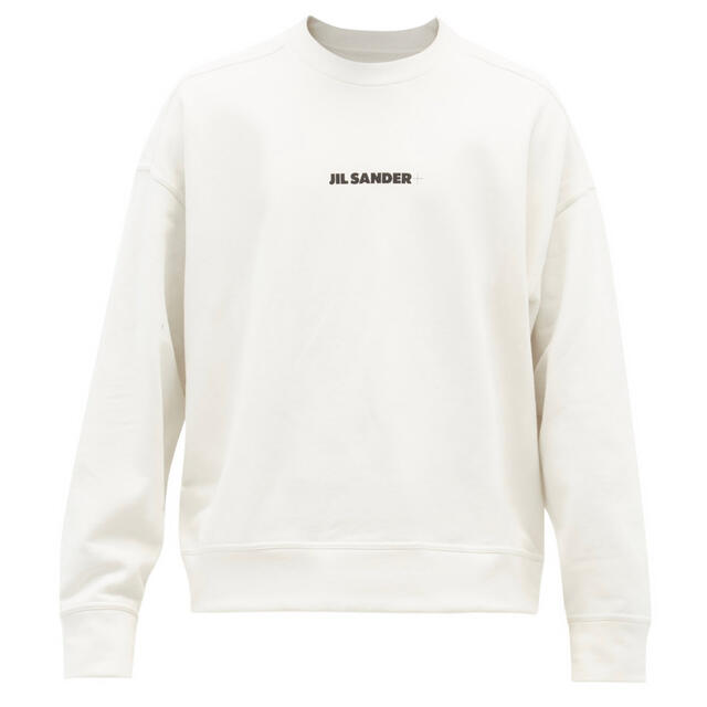 新品 Jil Sander ジルサンダー オーガニックコットン ロゴスウェット