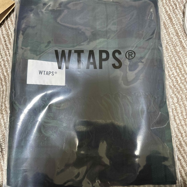 WTAPS 2022FW WRAP SCARF GREEN | hartwellspremium.com