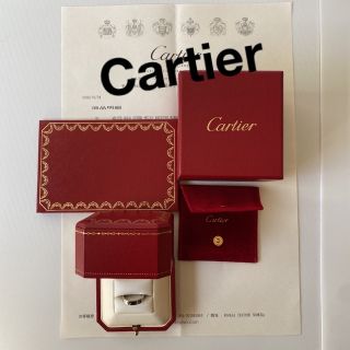 カルティエ(Cartier)のyasashi 様Cartier ミニラブリング　ホワイトゴールド　48(リング(指輪))