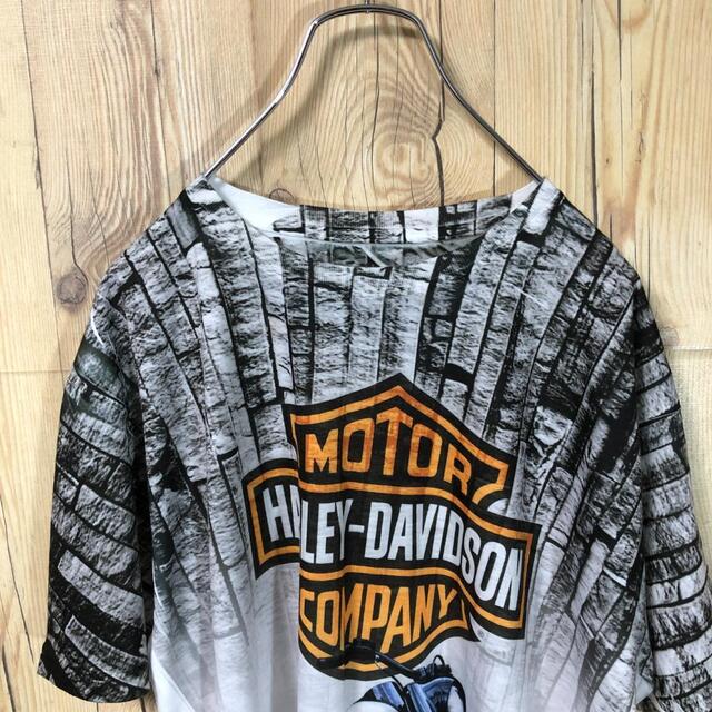 Harley Davidson(ハーレーダビッドソン)の『ハーレーダビッドソン』90s 古着 Tシャツ ビッグプリント メンズのトップス(Tシャツ/カットソー(半袖/袖なし))の商品写真