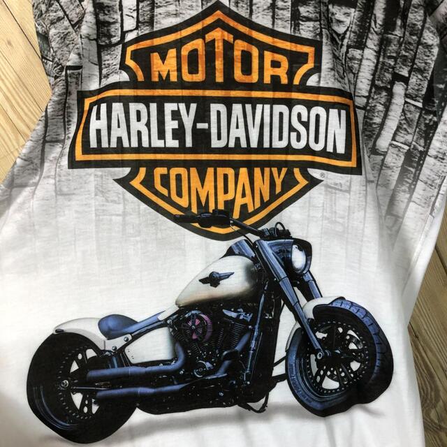 Harley Davidson(ハーレーダビッドソン)の『ハーレーダビッドソン』90s 古着 Tシャツ ビッグプリント メンズのトップス(Tシャツ/カットソー(半袖/袖なし))の商品写真