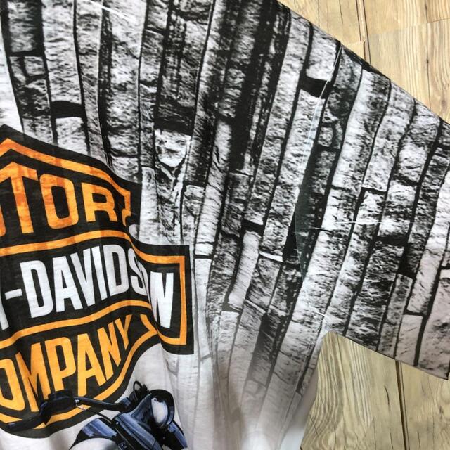 Harley Davidson(ハーレーダビッドソン)の『ハーレーダビッドソン』90s 古着 Tシャツ ビッグプリント メンズのトップス(Tシャツ/カットソー(半袖/袖なし))の商品写真