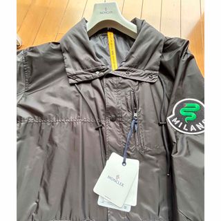 モンクレール(MONCLER)のMONCLER★ジーニアス★ ロングジャケット メンズ　ブラック　新品　２(ナイロンジャケット)