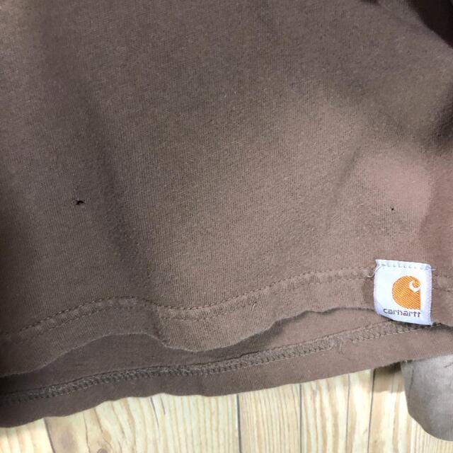 carhartt(カーハート)の『ロンT』90s 古着 カーハート 刺繍ロゴ Carhartt ビッグサイズ メンズのトップス(Tシャツ/カットソー(七分/長袖))の商品写真