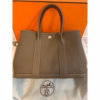 エルメス(Hermes)の新品未使用⭐︎HERMES エルメス　ガーデンパーティーtpm　エトゥープ(ハンドバッグ)