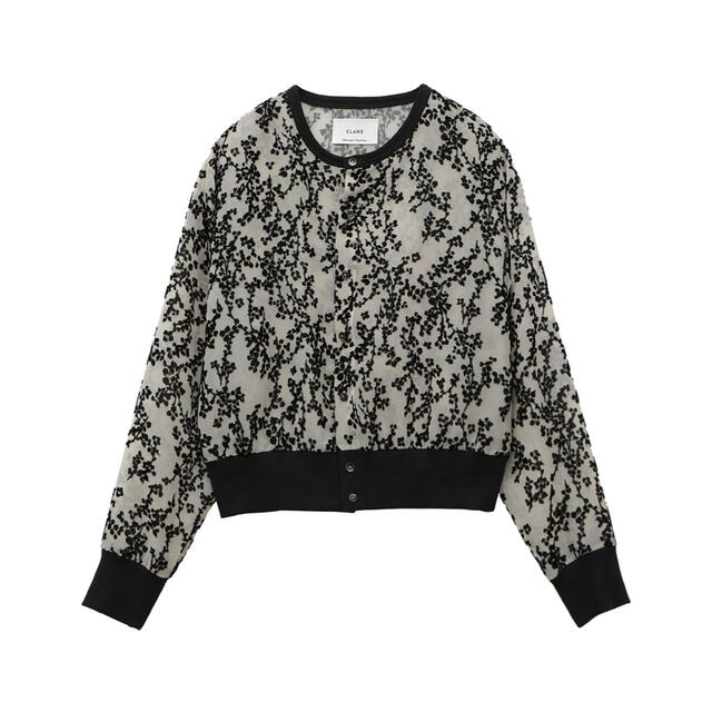 田中みな実×CLANE FLORETS OPAL CARDIGAN 1