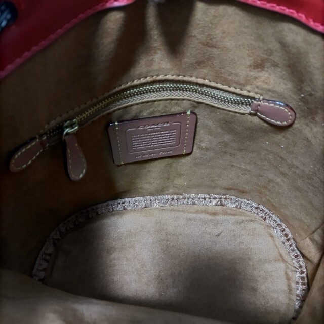 COACH - COACH コーチ ショルダー バケットバッグ ウィズタイガー