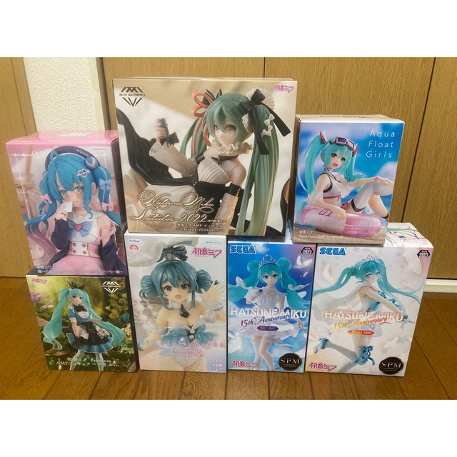 初音ミクフィギュア7体セット！