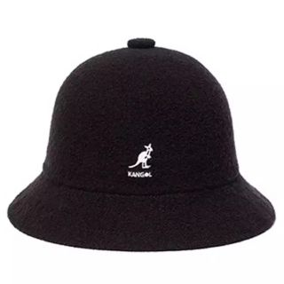 カンゴール(KANGOL)のKANGOL　バケットハット　Black　Mサイズ　オールシーズン(ハット)