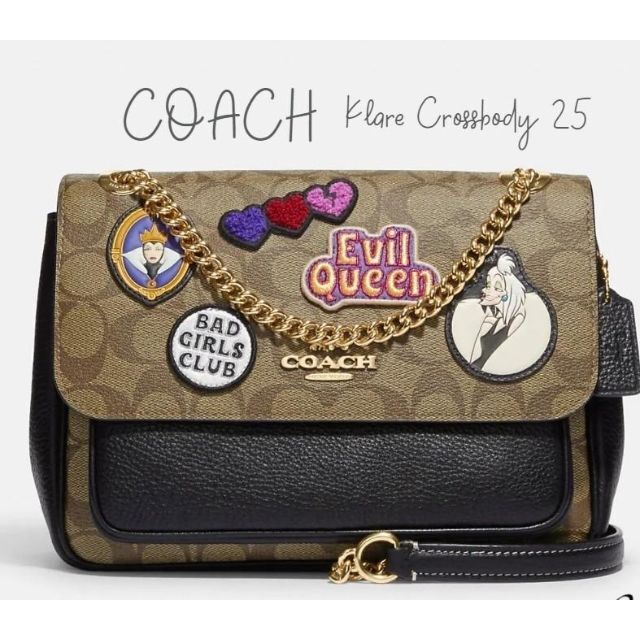 ディズニー COACH 新品 ショルダー バッグ【正規品】 CC152 斜めかけケアカード購入場所