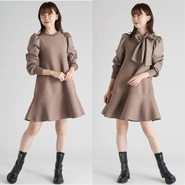 新品】CELFORD お年玉企画バックリボンミニワンピース セルフォード