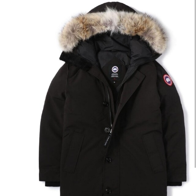 CANADA GOOSE(カナダグース)のカナダグース CANADA GOOSE ジャスパー M Noir 黒 メンズのジャケット/アウター(ダウンジャケット)の商品写真