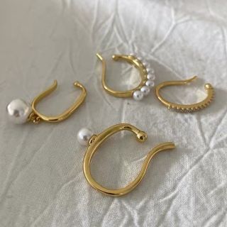 エイミーイストワール(eimy istoire)のPearl earcuff 4set No.404(イヤリング)