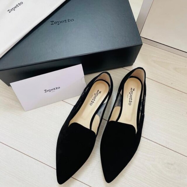 割引クーポン配布中!! Repetto 牛革パンプス黒39 | www.tegdarco.com