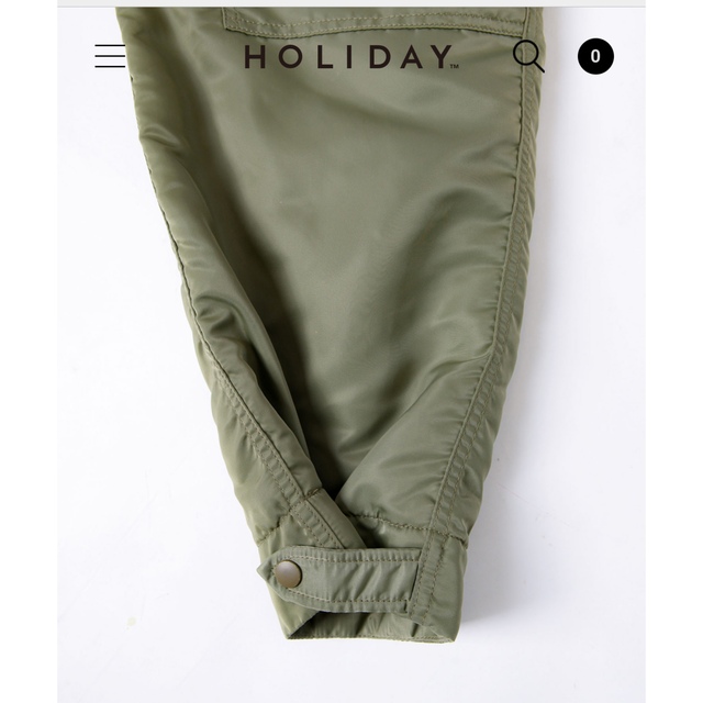 holiday(ホリデイ)のHOLIDAY NYLON STRAP FLIGHT PANTS レディースのパンツ(カジュアルパンツ)の商品写真