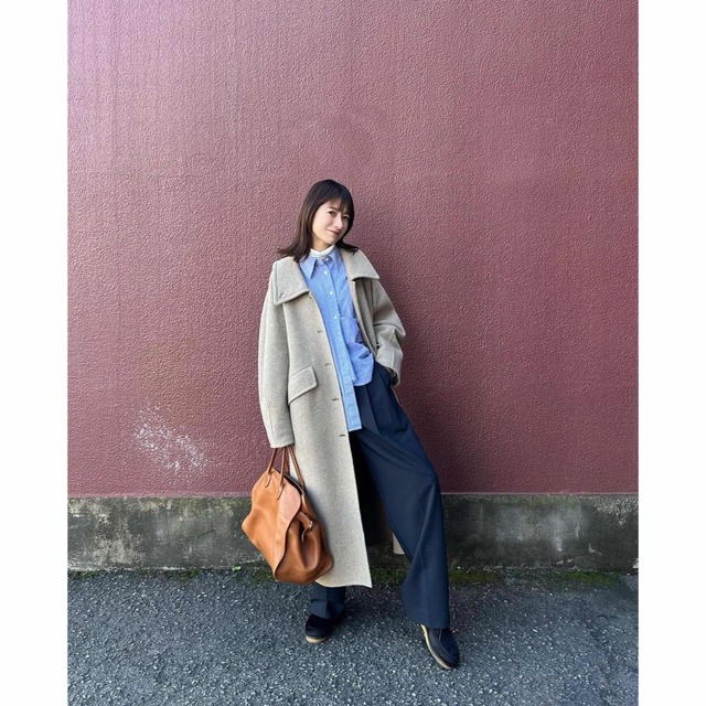 CLANE(クラネ)のクラネ正規品！新品紙タグ付き★コートARCH SLEEVE REVER COAT レディースのジャケット/アウター(ロングコート)の商品写真