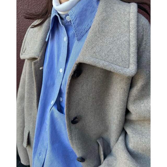 CLANE(クラネ)のクラネ正規品！新品紙タグ付き★コートARCH SLEEVE REVER COAT レディースのジャケット/アウター(ロングコート)の商品写真