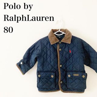 ポロラルフローレン(POLO RALPH LAUREN)のポロ ラルフローレン キルティング ジャケット アウター ネイビー 80(ジャケット/コート)