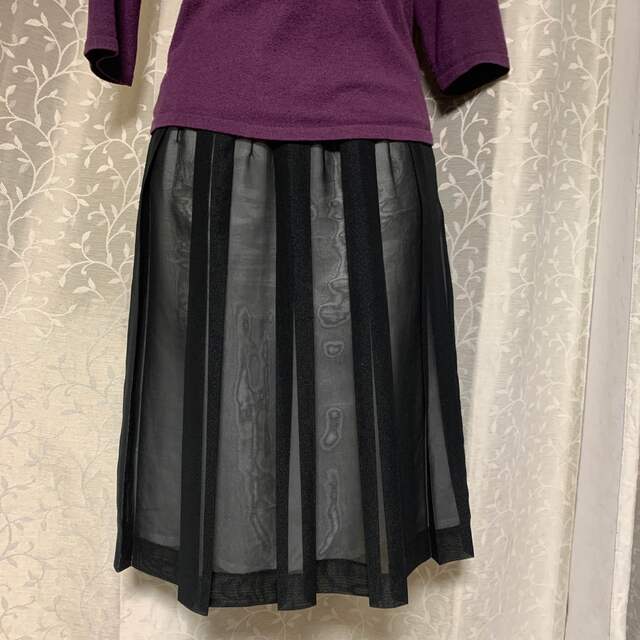 MK MICHEL KLEIN(エムケーミッシェルクラン)の再値下げ　MICHEL KLEIN スカート レディースのスカート(ひざ丈スカート)の商品写真