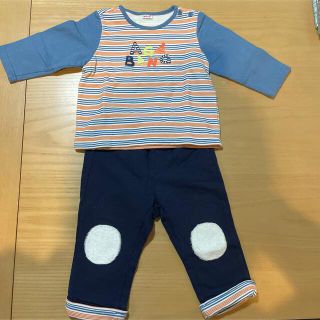 美品　男の子上下セット　80センチ(トレーナー)