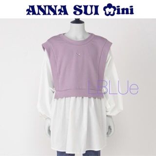 アナスイミニ(ANNA SUI mini)の新品★アナスイミニ★ベストドッキングTP チュニック、ワンピース ★140cm(ワンピース)