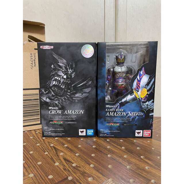 s.h.figuarts 仮面ライダーアマゾンネオ・カラスアマゾンフィギュア - 特撮