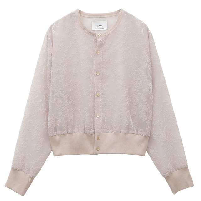 CLANE クラネ×田中みな実 FLORETS OPAL CARDIGAN