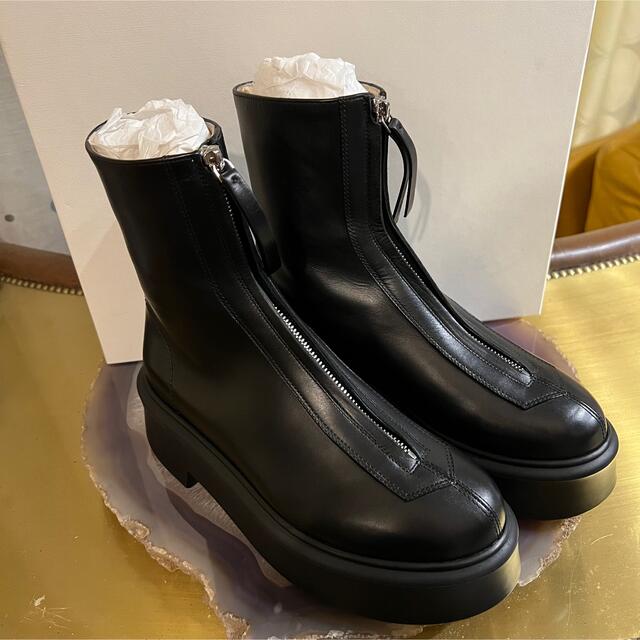 新品レア品】37 THE ROW レザー Zipped Boot 1-uwasnet.org