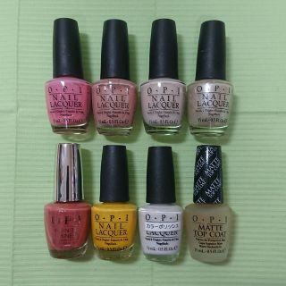 オーピーアイ(OPI)のオーピーアイ ネイルラッカー 7本セット おまけつき(マニキュア)