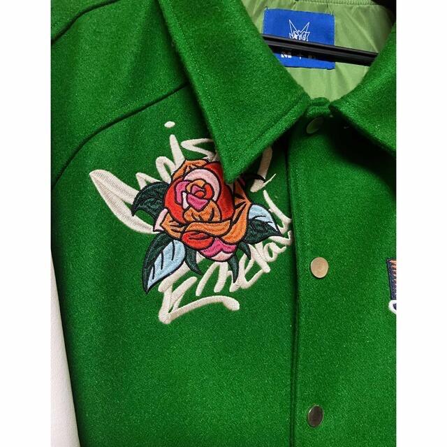 Supreme(シュプリーム)のMaison emerald stadium jumper メンズのジャケット/アウター(スタジャン)の商品写真