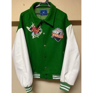 シュプリーム(Supreme)のMaison emerald stadium jumper(スタジャン)