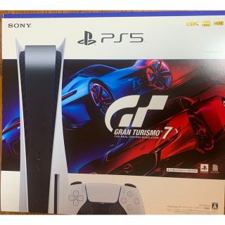 プレイステーション(PlayStation)のプレイステーション5 本体　グランツーリスモ7 同梱版  PS5 プレステ(家庭用ゲーム機本体)