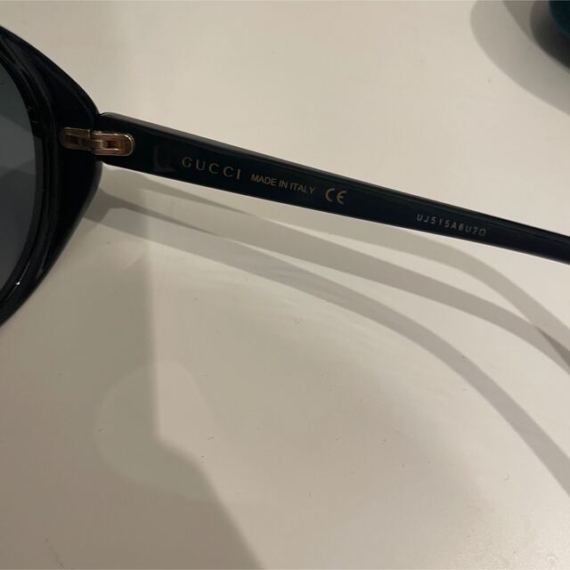 Gucci(グッチ)のGUCCI グッチ ラウンド サングラス GG0370SK グリーン レディースのファッション小物(サングラス/メガネ)の商品写真