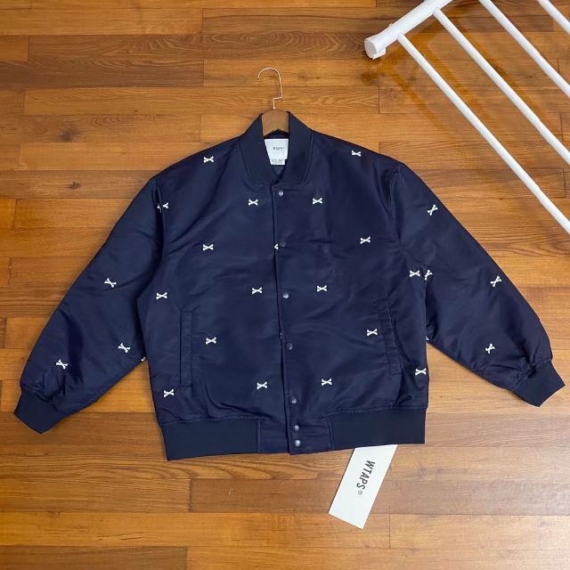 WTAPS 22SS TEAM JACKET NAVY L