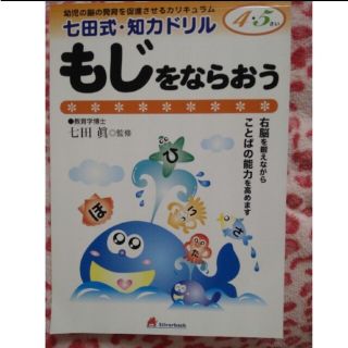 もじをならおう 幼児の脳の発育を促進させるカリキュラム(その他)