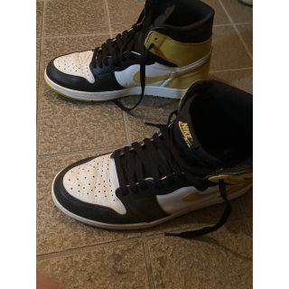 NIKE - NIKE AIR JORDAN1RETROHIGHOGYELLOW OCHREの通販 by まさや's ...