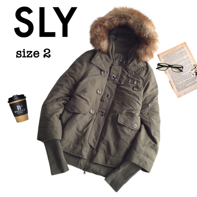 SLY(スライ)の【used】【2/M】N-3B MILITARY SLY スライ モッズコート レディースのジャケット/アウター(モッズコート)の商品写真