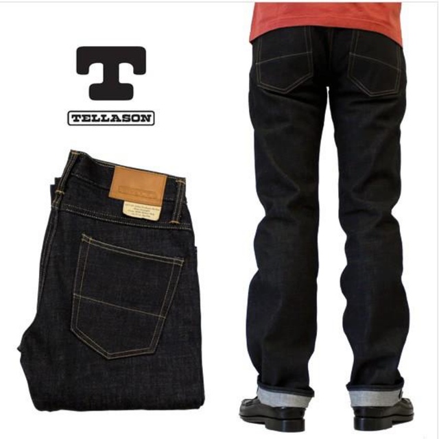 TELLASON CONE DENIM  SLIM STRAIGHT