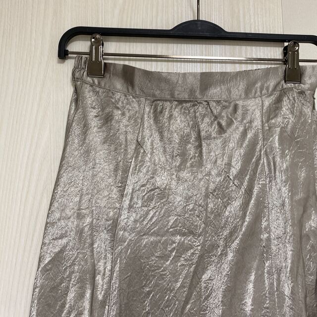 Kastane(カスタネ)のカスタネ　クラッシュサテンマーメイドスカート レディースのスカート(ロングスカート)の商品写真