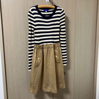 ブルーレーベルクレストブリッジ(BLUE LABEL CRESTBRIDGE)のBLUE LABEL ワンピース(ひざ丈ワンピース)