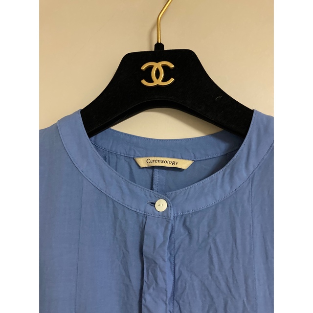 カレンソロジー ¥35200 タック ボリューム ワンピース ブルー | www