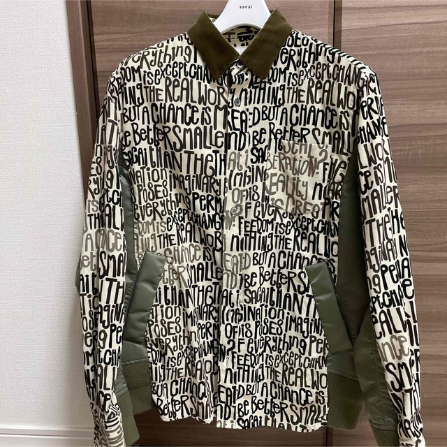 sacai - sacai ERIC HAZE コラボ 21aw コーデュロイシャツジャケットの通販 by エドガー's shop｜サカイならラクマ
