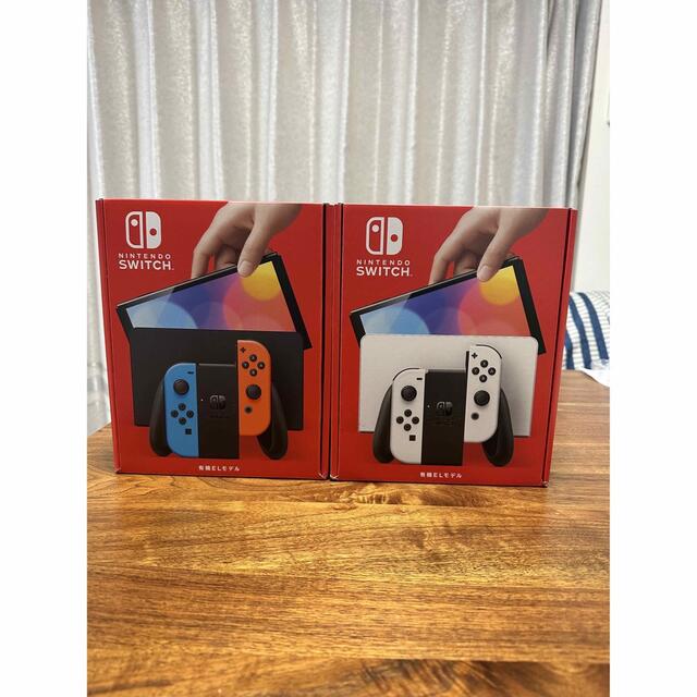 新品2台/Nintendo Switch 本体 スイッチ　有機EL　任天堂