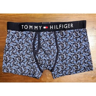 トミーヒルフィガー(TOMMY HILFIGER)のトミーヒルフィガー　新品　メンズ　ボクサーパンツ(ペイズリー/ブルーM)(ボクサーパンツ)