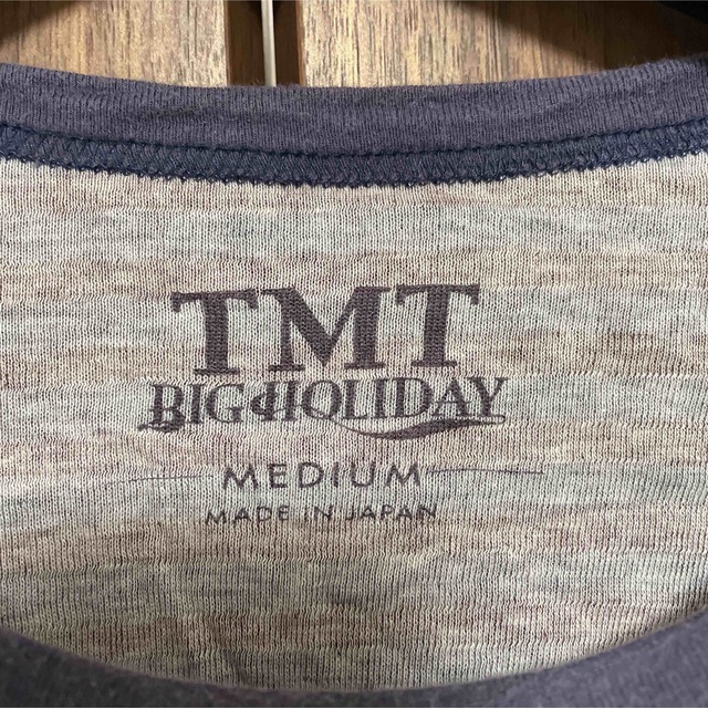 TMT(ティーエムティー)のTMT 長袖ボーダーカットソー Mサイズ キムタク メンズのトップス(Tシャツ/カットソー(七分/長袖))の商品写真